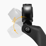 Wozinsky WLR-01I Rearview Left Bicycle Mirror - Black fekete elektronika 304004-198886