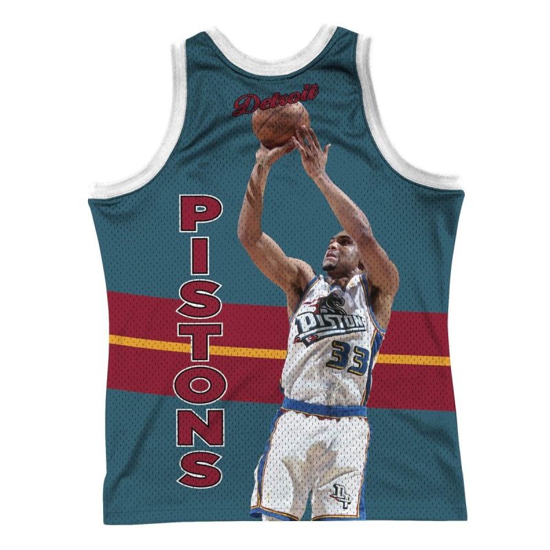 Mitchell & Ness NBA Detroit Pistons Grant Hill Tank Top atléta