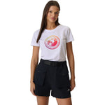 4F Women's T-shirt F2718 white 10S fehér póló 4FWSS26TTSHF271810S