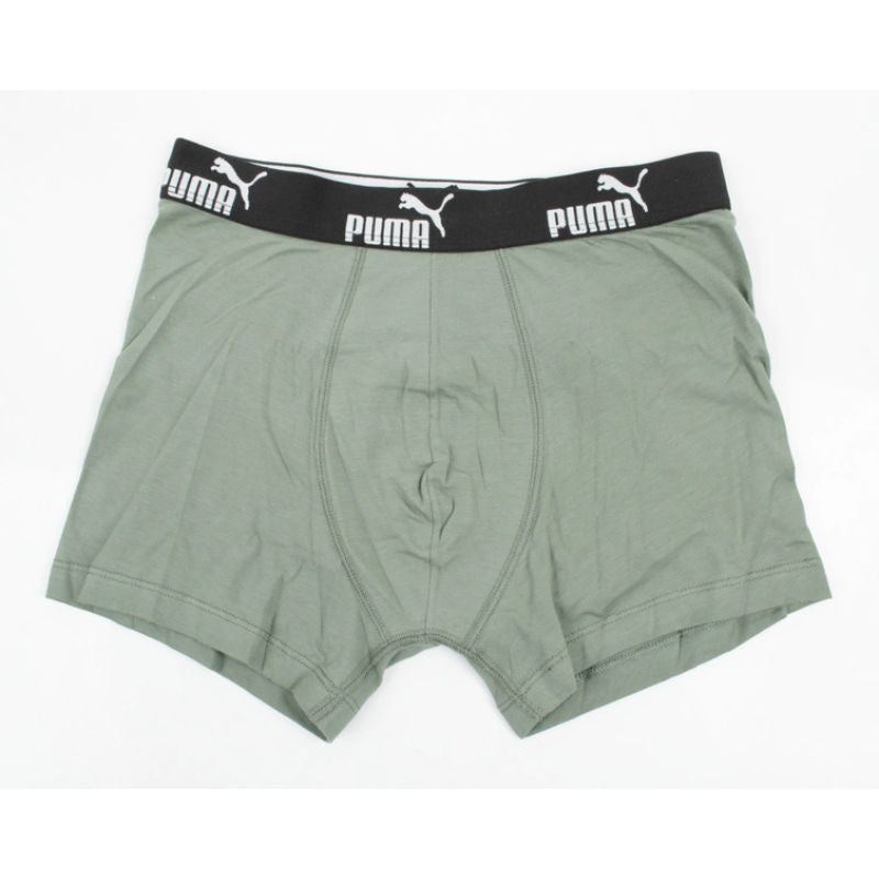 Puma Men's Boxer Briefs 9-Pack Black Gray Khaki Comfortable Cotton Alsónemű szürke