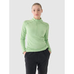 Women's slim quick-drying training sweatshirt 4F 4FWAW24TFSWF411-41S edzőruha