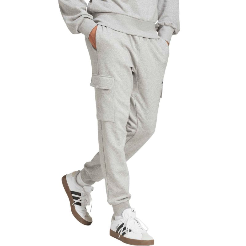 Adidas Essentials Feelcozy Cargo Men's Light Gray 2xs nadrág JE3823