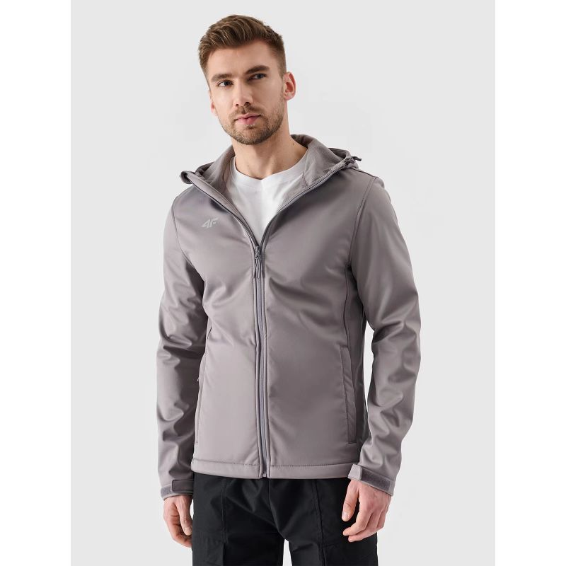 4f Men's softshell jacket with 5,000 windproof membrane NOSH4SFM001B-25S General