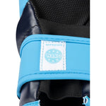 TOP TEN ROTT "GLOSSY BLOCK" Open Gloves jasnoniebieski+xs kesztyű