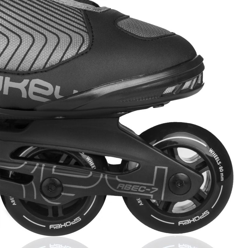 Spokey Revo BK/GR SPK-929432 roller skates, year 38 Szabadidő kiegészítő