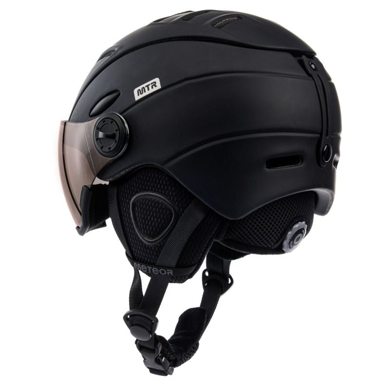 Meteor Holo XL Ski Helmet 61-63 cm Black