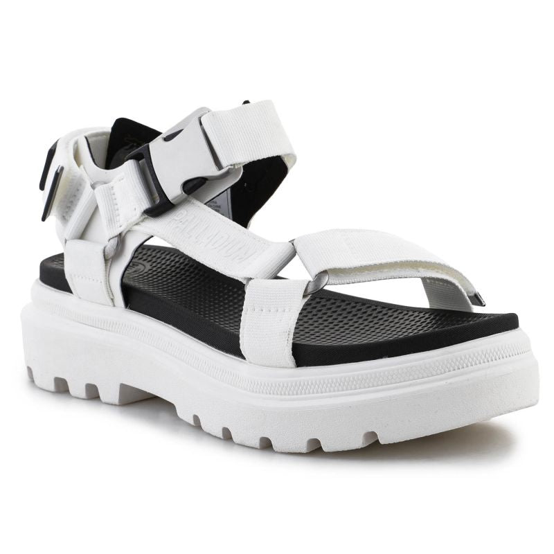 Crocs Palladium Pallacruise Strap Star White Sandals W 97465-116-M Cipő