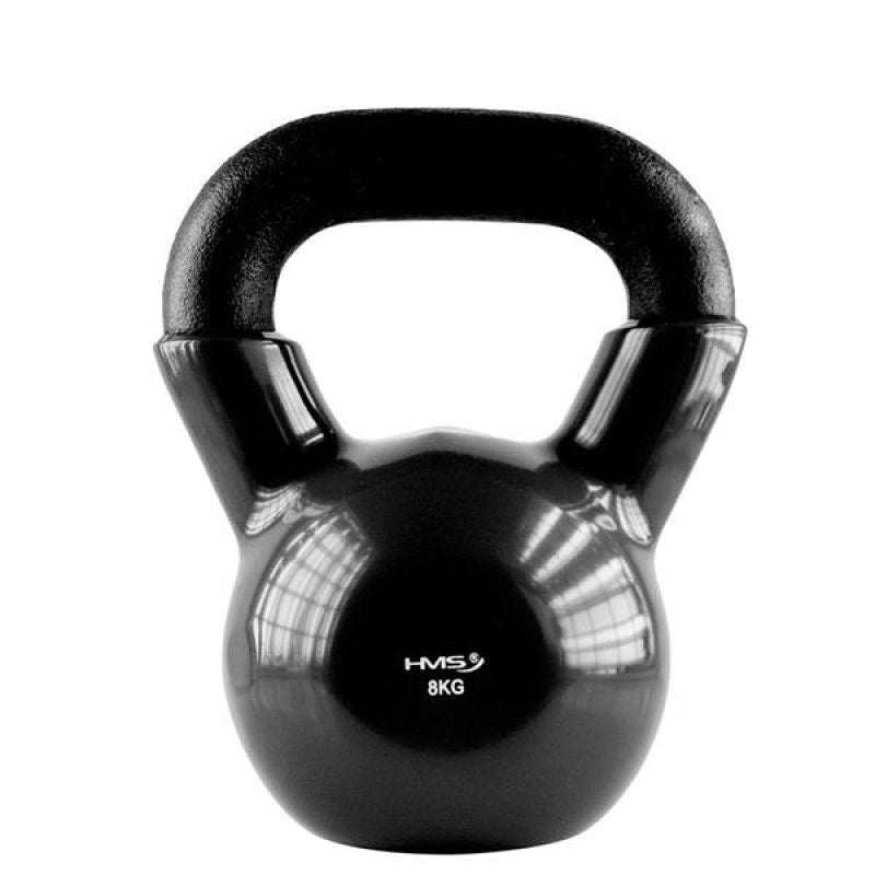 HMS Black KNV08 cast iron kettlebell fekete súlyzó 17-64-062