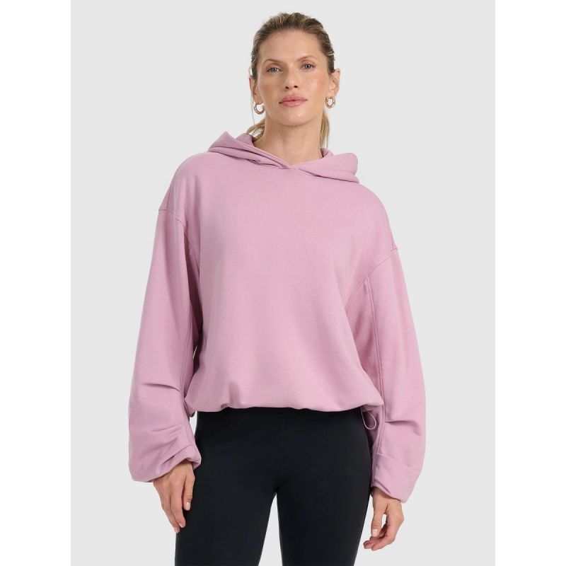 4f Women's sweatshirt with hood, open, 4FRAW25TSWSF2462-56S General