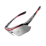 Rockbros red photochromic glasses piros glasses, training equipment