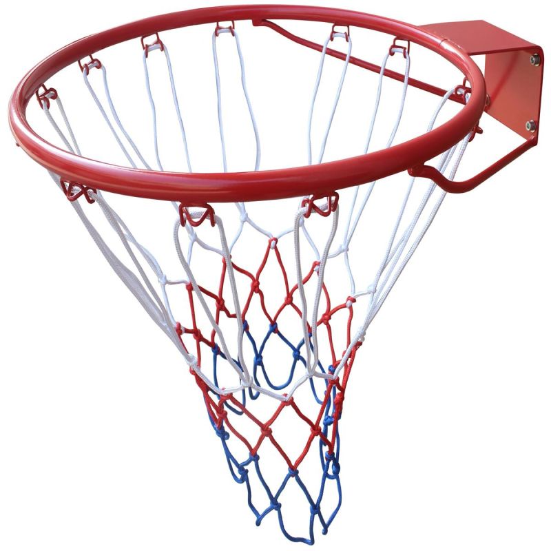 Enero Basketball Ring With Net 38cm Red piros nets
