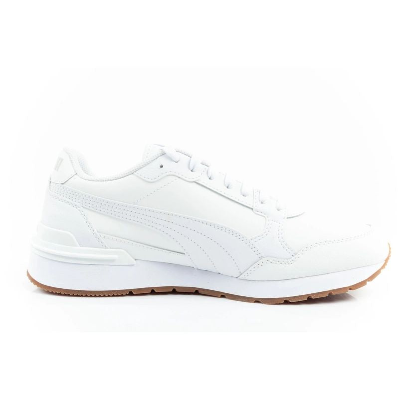 Puma ST Runner v4 sports shoes sneakers men's white leather fashionable Cipő