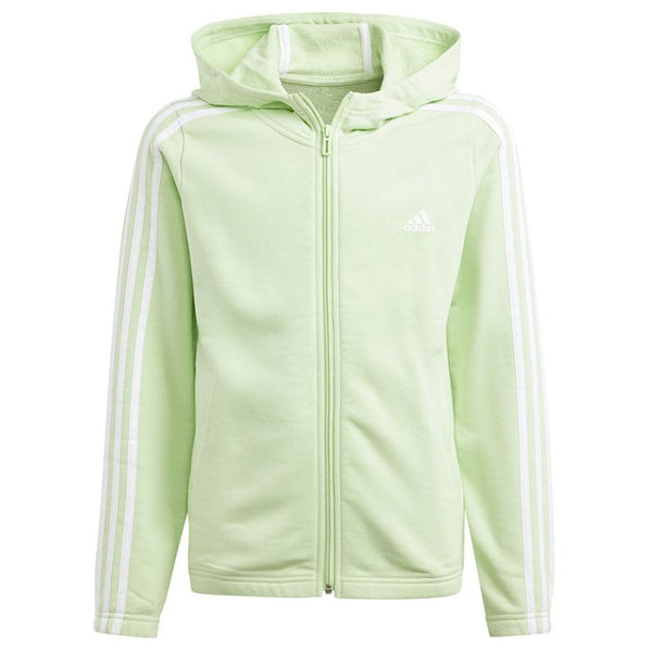 Adidas 3 Stripes Full-Zip Hoodie Jr IS2632 Kapucnis pulóver
