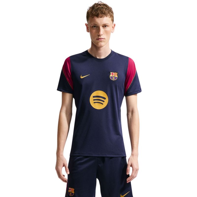 Nike FC Barcelona Strike Men's T-Shirt Navy 401 kék póló 161045XL