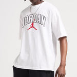AIR Jordan Men's Brooklyn Arch Logo T-shirt White - fehér póló