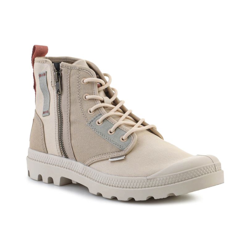 Palladium Pampa Detroit Zip Su 04612-221 Sahara/Safari utcai cipő