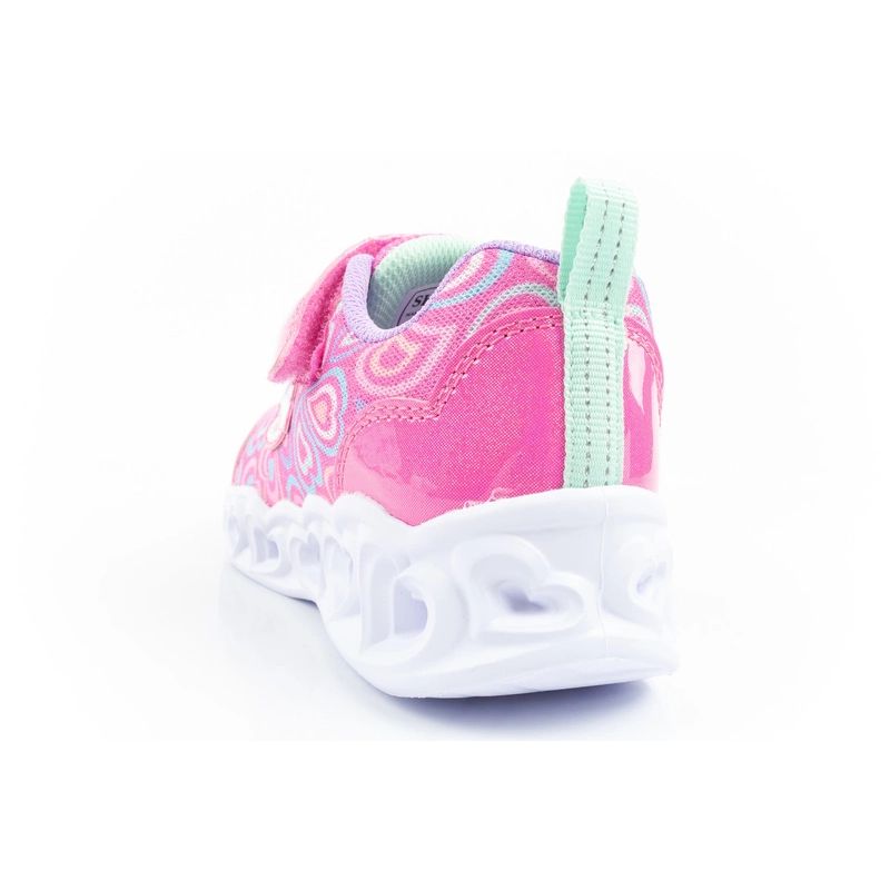Skechers S Lighs-Heart comfortable LED sports shoes for girls Cipő