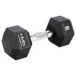 HMS HEX PRO dumbbell 16 kg szürke póló 17-66-117