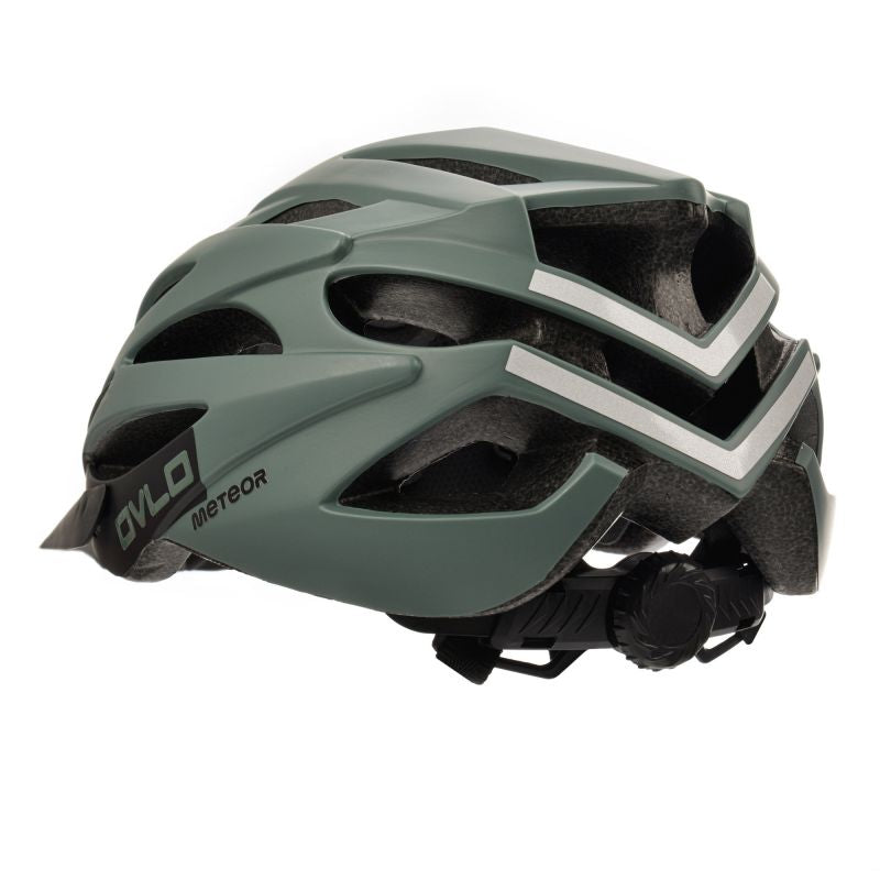 Meteor Ovlo M Bicycle Helmet 55-58 cm Green uniw helmets