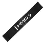 HMS Exercise band GU04 BLACK 1.2 x 50 x 600 MM fekete edzőfelszerelés 17-33-013