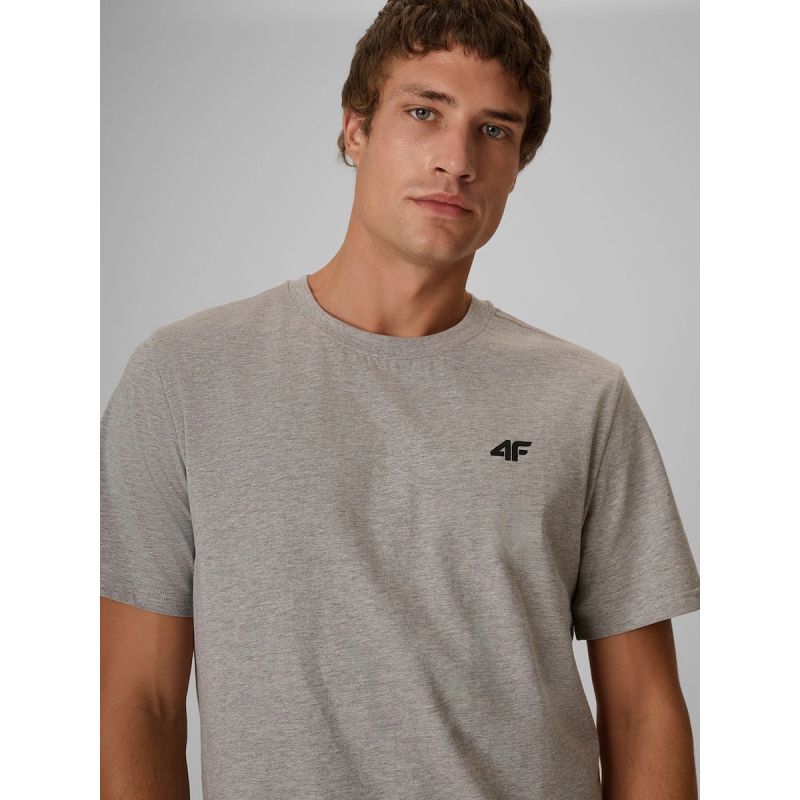 4F Men's regular plain T-shirt póló 4FRMM00TTSHM4192-27M