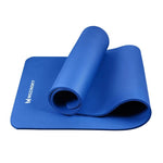 Wozinsky exercise mat 181 x 63 x 0.9 cm thick gymnastic yoga mat blue niebieski jóga matrac 5907769300417-63708