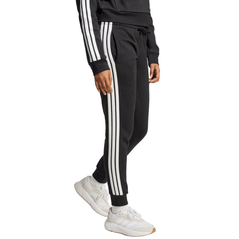 adidas Essentials 3-Stripes Fleece Slim W Pants JX2543 nadrág