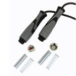 Body Sculpture Speed skipping rope with 2 x 100g weights BK szürke edzőfelszerelés BK256