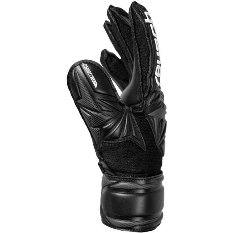 Reusch Attrakt Infinity Junior Gloves 56 72 715 fekete kapuskesztyű