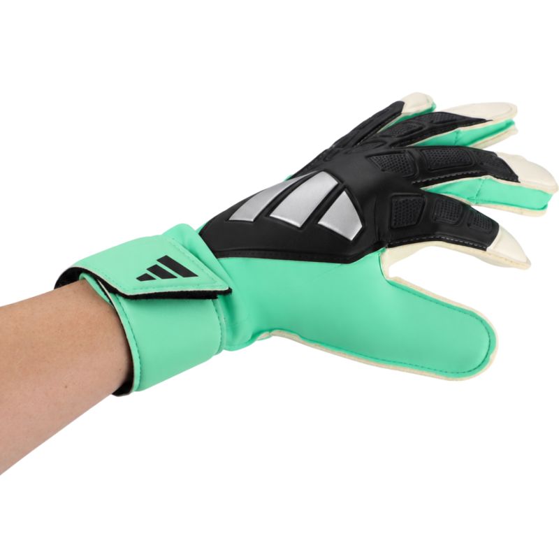 Adidas Predator Training Kids' Goalkeeper Gloves Green and Black fekete kesztyű KE9706