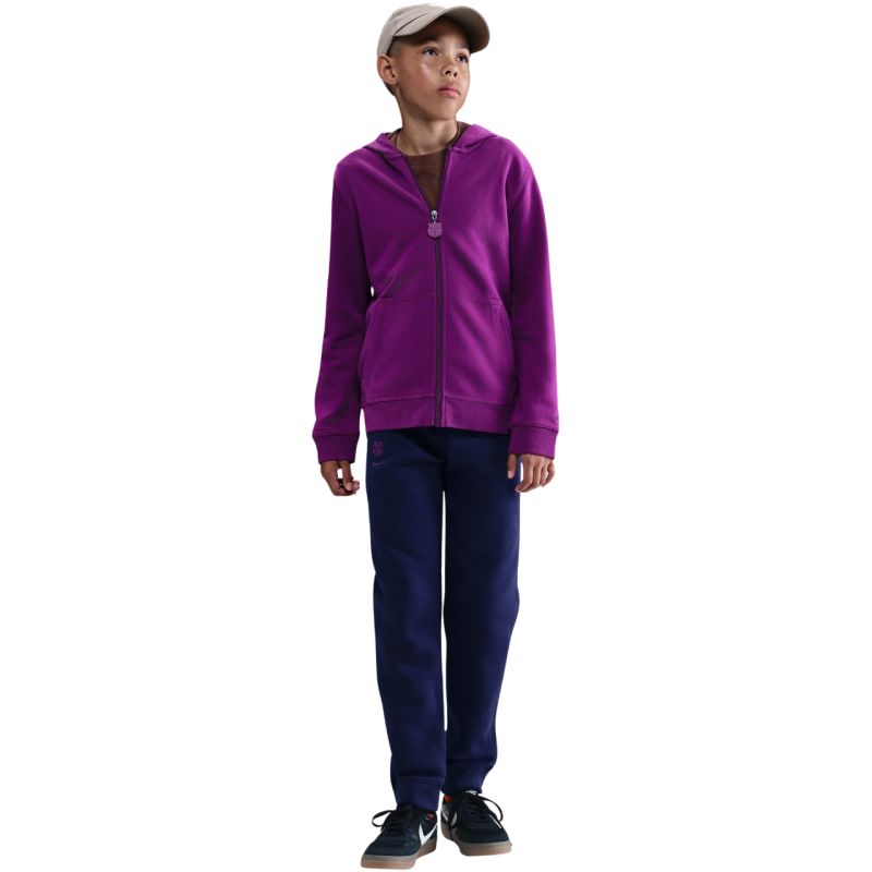 Nike FC Barcelona 25/26 Tech Fleece Kids' Navy Blue sötétkék nadrág HM4108594