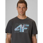 4F Men's regular printed T-shirt póló 4FRSS26TTSHM4295-22S
