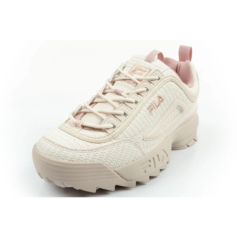 Fila Disruptor women's sports sneakers fashionable comfortable bézs cipő