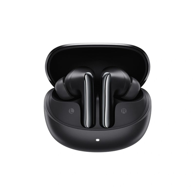 head QCY Melobuds N60 Wireless In-Ear Headphones with LDAC and ANC Noise Cancellation - Black czarny headsets