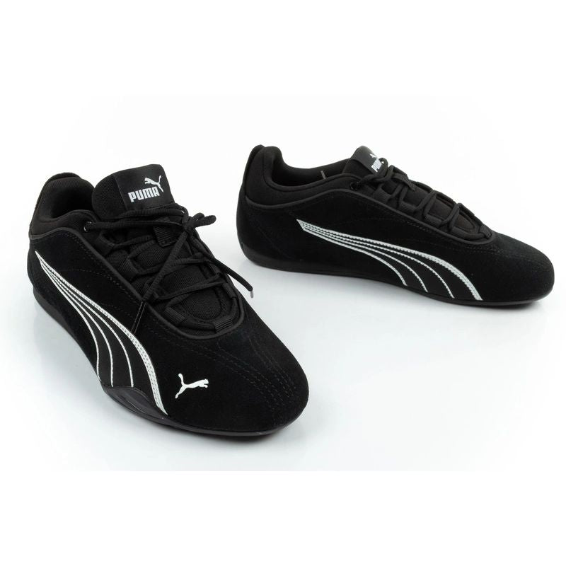 Puma women's sports Catch Soleil SD natural leather fashionable fekete cipő