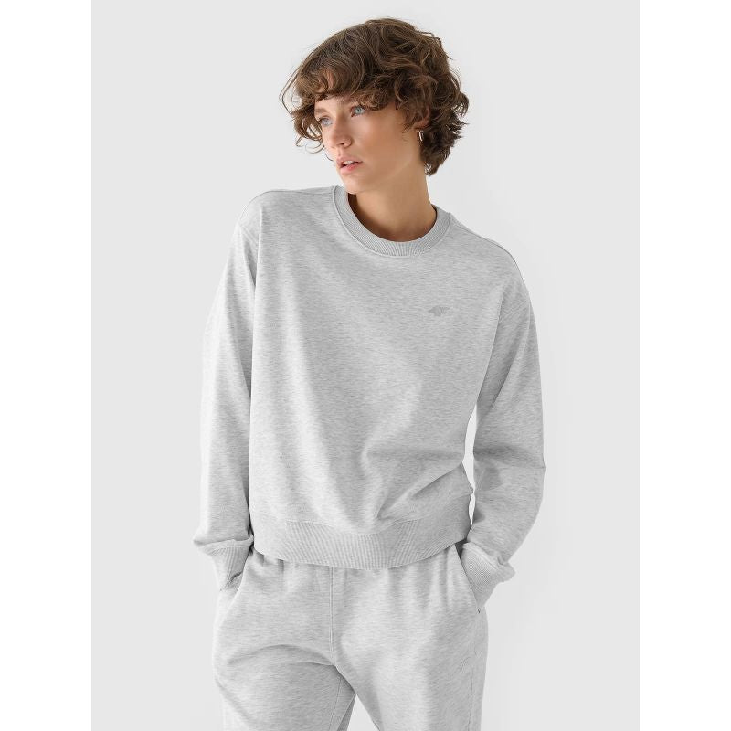 4f Women's sweatshirt without zipper and hood 4FWMM00TSWSF1765-27M General