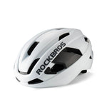 Rockbros LK-15 Carbon Fiber Bike Helmet 58-62cm - White biały helmets, lights
