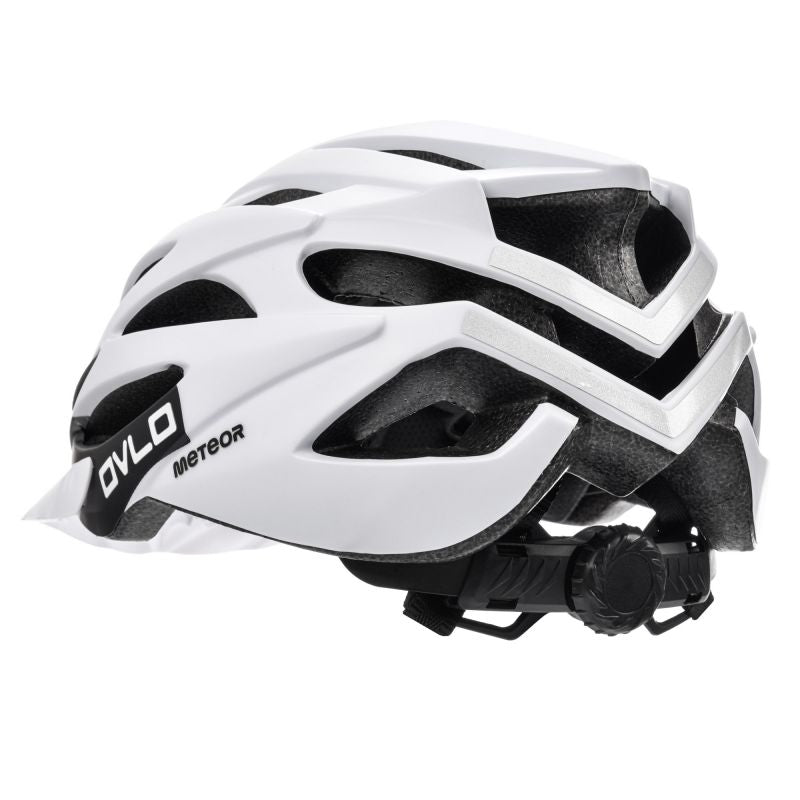 Meteor Ovlo L bicycle helmet 58-61 cm white uniw helmets