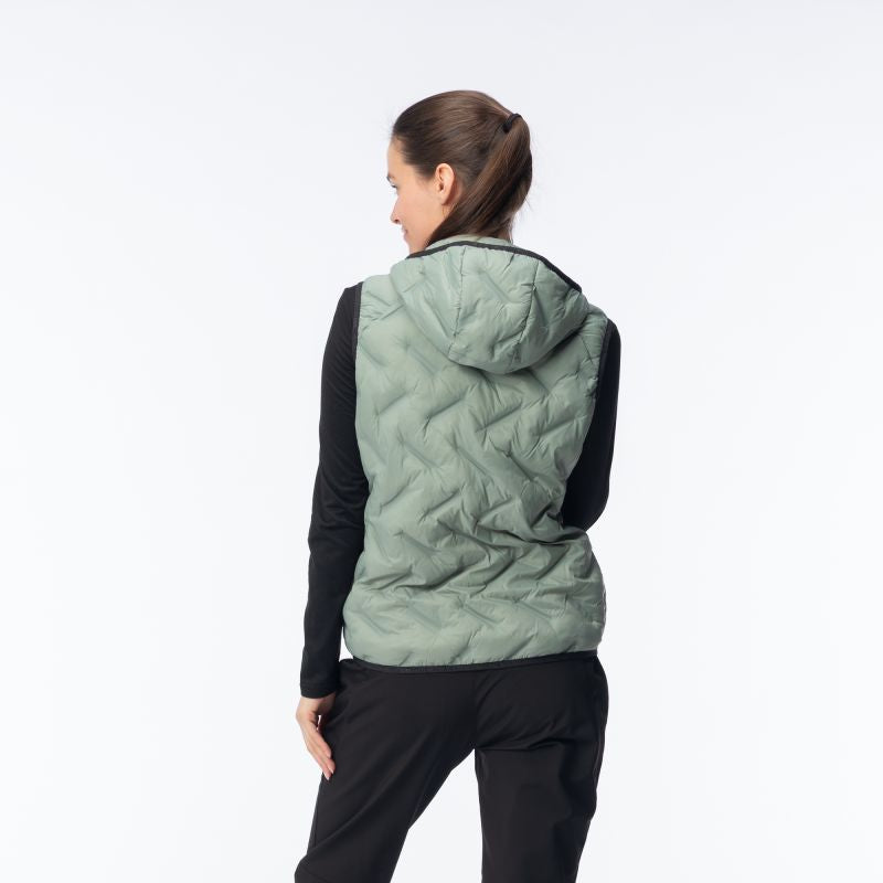Elbrus Quilted Vest Huel Vest Primaloft W bézs vests