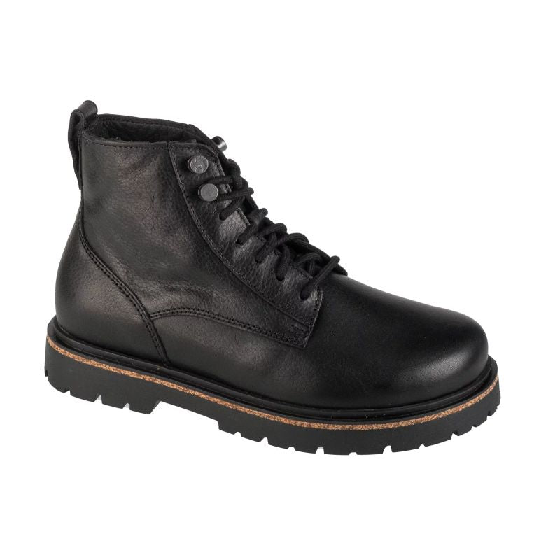 Birkenstock Highwood Lace Mid W 1028159 Black fekete bakancs