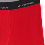 Men's boxer 4F M080 2-pack 4FWMM00UBXSM080 90S színes short