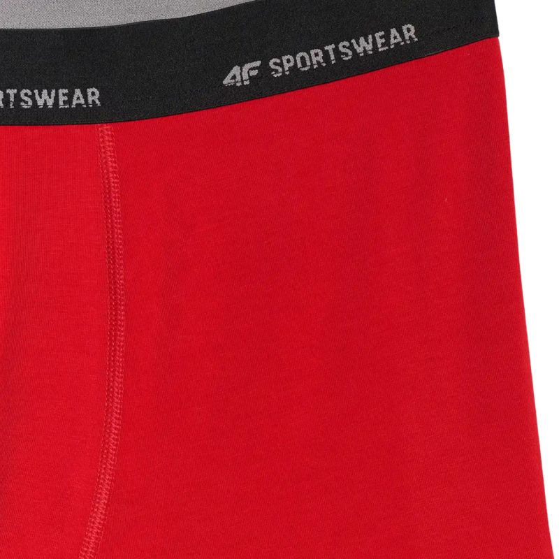 Men's boxer 4F M080 2-pack 4FWMM00UBXSM080 90S színes short