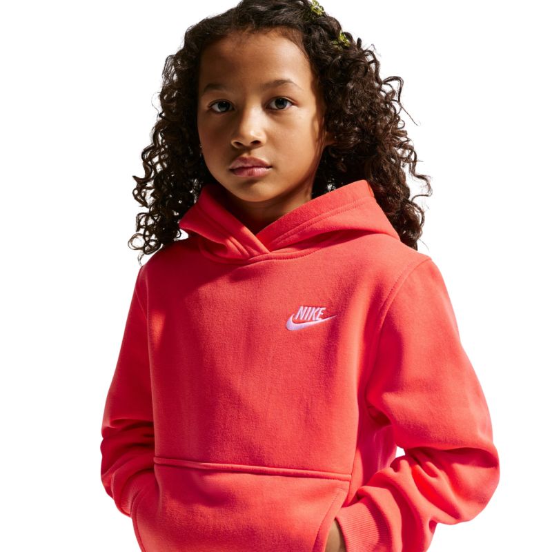 Nike Sportswear Club Fleece Kids' Sweatshirt Orange