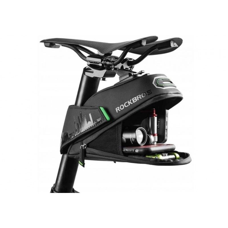 Rockbros small clip-on bike saddle fekete táska