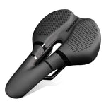 Rockbros 8182 city bicycle saddle, comfortable, anatomical - black