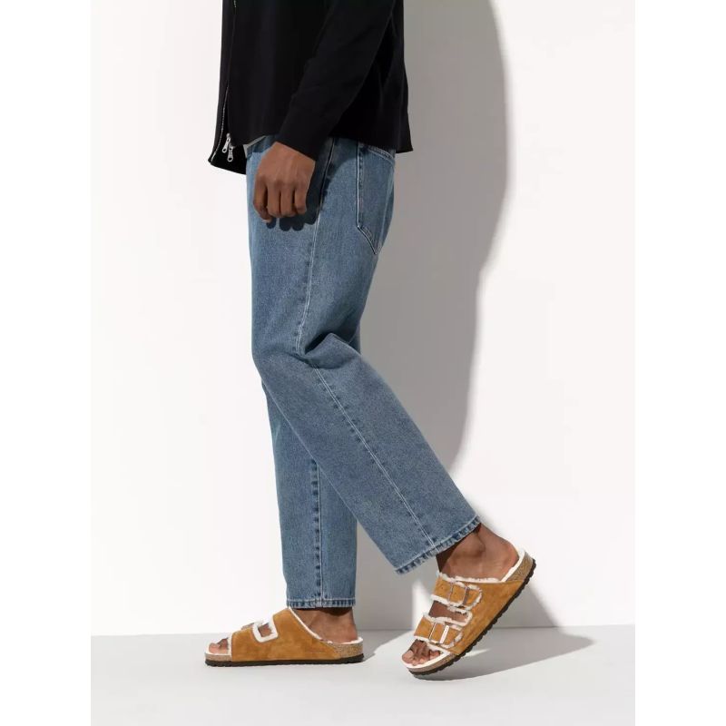 Birkenstock Arizona Shearling Mink W 1001135 flip-flops cipő