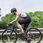Rockbros bib with insert - black fekete short