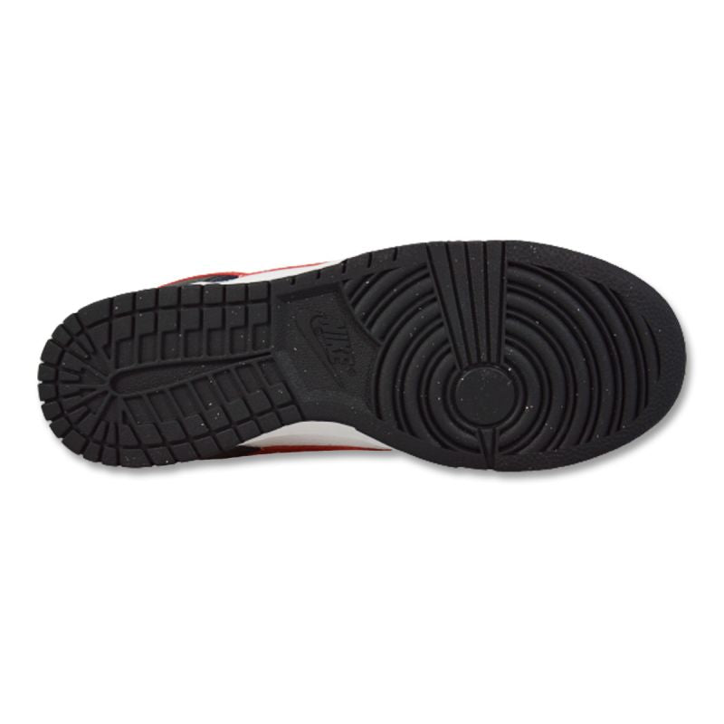 Nike Dunk Low Retro Men's Sneakers Black/White/ - FB3354-001 piros utcai cipő