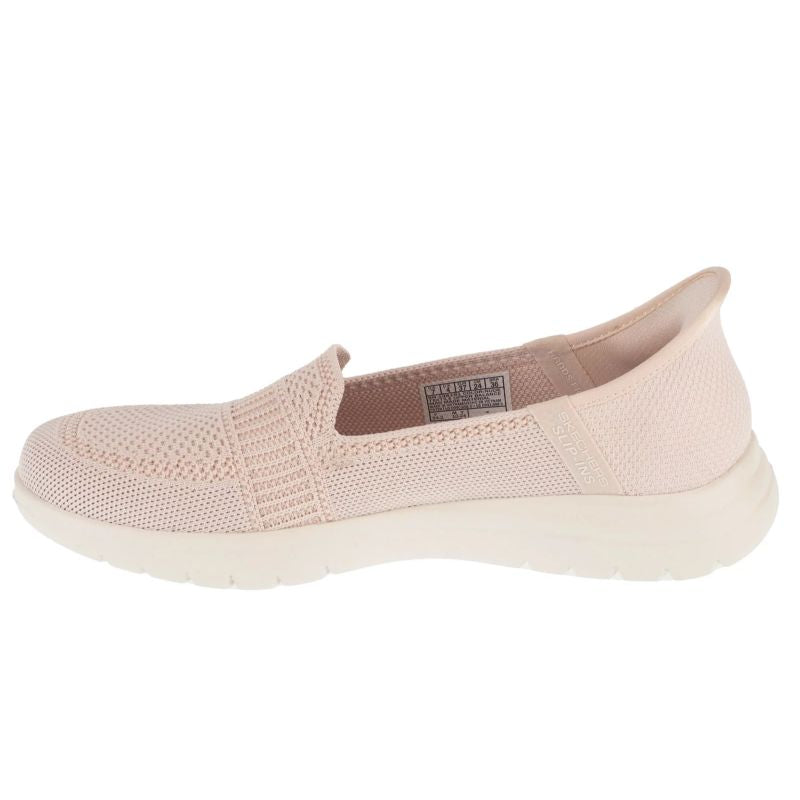 Skechers Slip-Ins On The Go Flex - Camellia 138181-NUDE Beige 36 Cipő