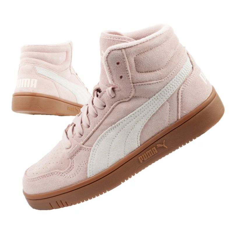 Puma Reb-L Mid women's sports powder ankle boots for winter rózsaszín utcai cipő